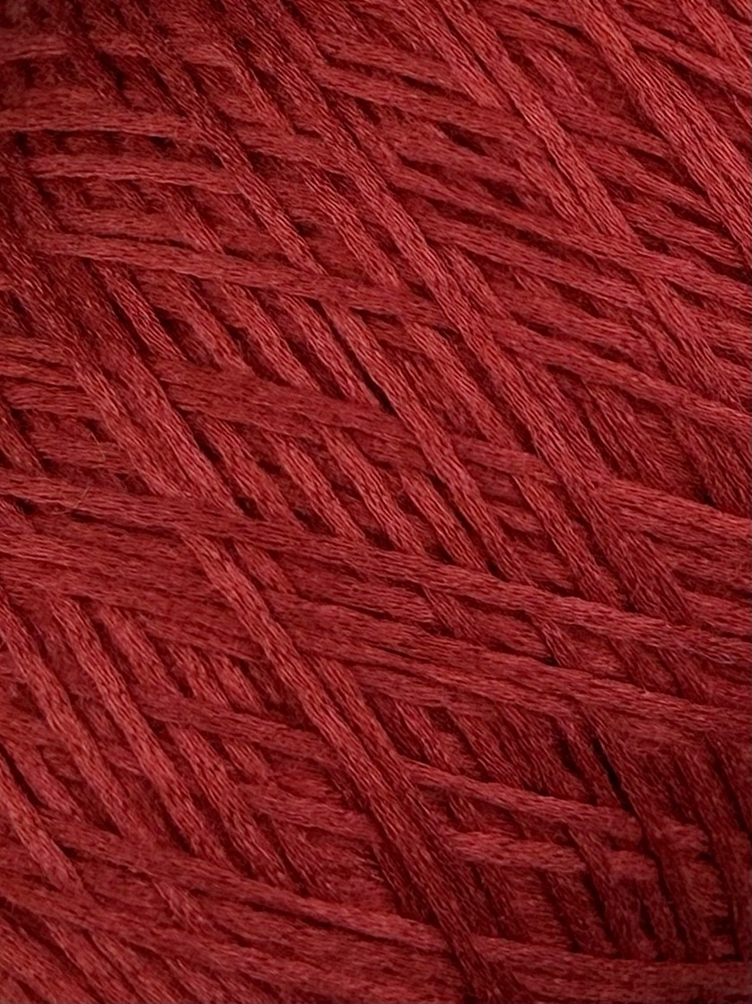 Art. Rubino Royal – Filato a Catenella Lana Merino Extrafine, Seta col. Rosso Rubino 330 m / 100 g | Zimpfer Wolle Selezione